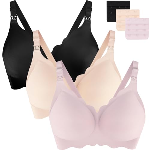 Image of UHdod Nursing Bras for Breastfeeding, Maternity Bra for Pregnancy, Breastfeeding Bras for Women Maternity Bras for Women