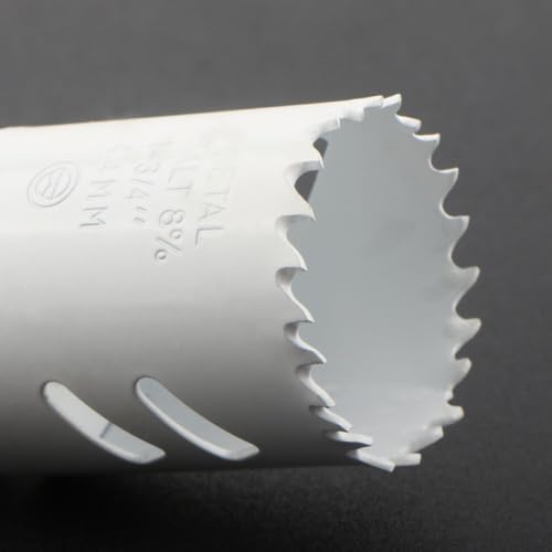 Juego de brocas tipo fresa (hole saw) bi-metálicas con cobalto M42, 9 piezas, para madera, yeso, aluminio y placa de yeso miniatura 6