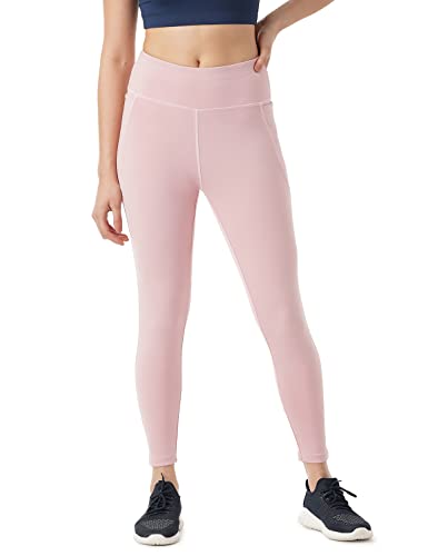 Image of PUMP'D Women's Stretchable Leggings -Two Deep Side Pockets, Ankle Length, Lightweight, Anti-Odor, Squat Proof, Dry Tech, Ultra Soft Seams