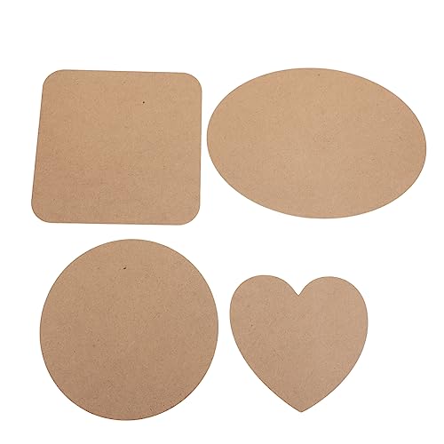 DOITOOL 4Pcs Lightweight Clay Boards for Pottery and Art Includes and Heart Shapes for Clay Sculpting and Craft Projects