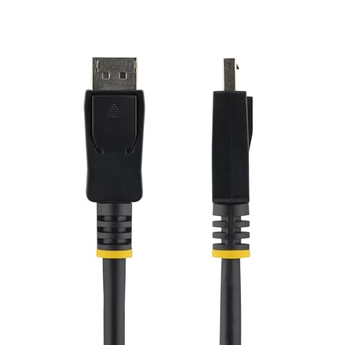 Câble DisplayPort StarTech.com avec verrous de sécurité et blindage supérieur