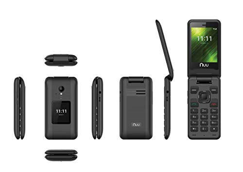 NUU Mobile F4L LTE Flip Phone (Verizon Certified)