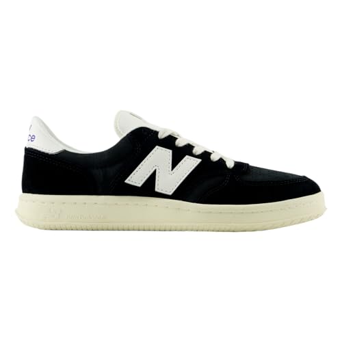 Baskets T500 New Balance homme : sneakers de tennis rétro en cuir blanc