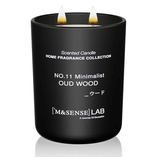 M&SENSE Duftkerzen im Glas - Natursojawax Kerze 150g 30h Brenndauer, Geschenk für Frauen und Männer, Einfaches Design, Aromatherapie für Zuhause, Bad, Yoga Entspannung