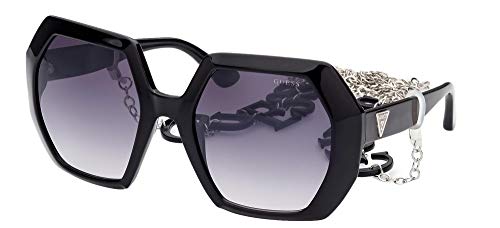 Guess Brillen für Damen, schwarz (Shiny Black), 57