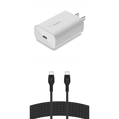 Bundle of Belkin 25 Watt Wall Charger - Power Delivery - PPS Fast Charging for Samsung Galaxy S23