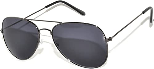 OWL Aviator Style Fashion Sunglasses Metal Frame Colored and Mirrored Lens UV Protection