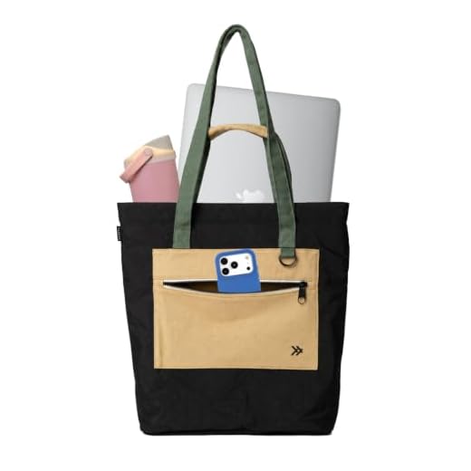 Thread Wallets Utility Tote – Large Travel Tote with Multi-Pocket Design, Laptop Compartment & Work Bag for Women (Ranger)