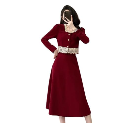 Ensemble jupe en tweed style français parfait pour le bureau et vos sorties chic