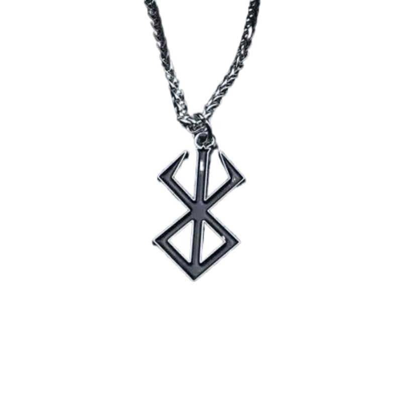 New Berserk Necklace Pendant Guts Sword Metal Choker For Women Men Jewelry Accessories Chain Pendant Jewelry Guts Merchandise Memorial Merch Cosplay Necklace for Women, Men, Ladies Griffith