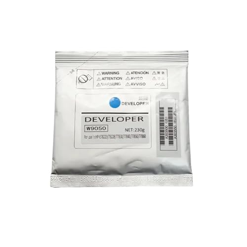 Poudre de développeur W9050 cyan pour maintenance de copieur E87640