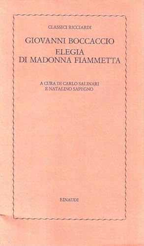  Elegia di madonna Fiammetta