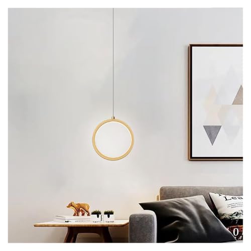 Luces Colgantes de Anillo LED Minimalistas Lámpara de Techo Suspendida Kxtmm 5