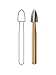 Dentsply 388524 Midwest Trimming and Finishing Carbide Bur, Egg, Friction Grip, 2.3 mm Diameter, 3.6 mm Length (Pack of 2)