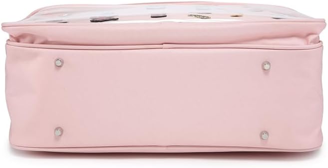 Messenger Ita Bag Canvas Pin Display Purse Crossbody Shoulder Bag for Womens - Image 6