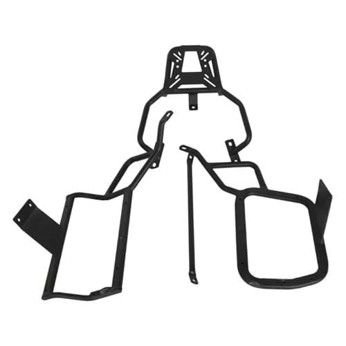 Motorrad Gepäckträger Für Voge 650DS Motorrad-Seitenkoffer-Packtaschen Satteltasche Satteltasche Montagehalterung Edelstahl-Gepäckträger