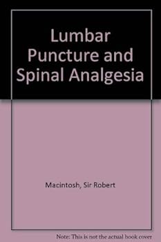 Hardcover Lumbar puncture and spinal analgesia Book