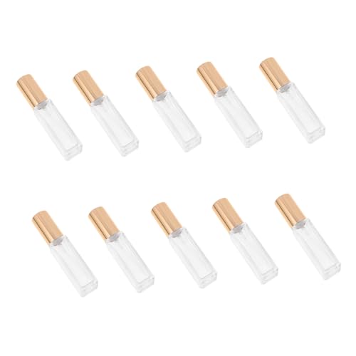 Homoyoyo 10pcs Glass Spray Bottles Perfume Storage Bottle Sub Glass Perfume for Travel Misting
