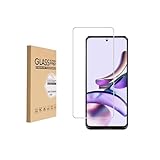 Shunwige Displayschutz aus gehärtetem Glas, entworfen für Moto G13, gehärtetes Glas / Ausrichtungsrahmen / kratzfest / deckt nur den Anzeigebereich ab