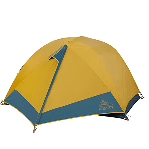 Image of Kelty Far Out Backpacking Tent + Tent Footprint Package, Backpacking Starter Kit and Camping Shelter, Stuff Sack Included