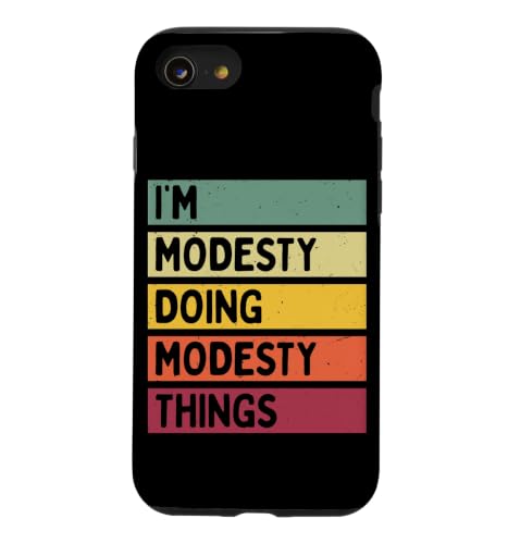 I'm Modesty Doing Modesty Things �ʔ������� �X�}�z�P�[�X iPhone SE (2020) / 7 / 8 �p