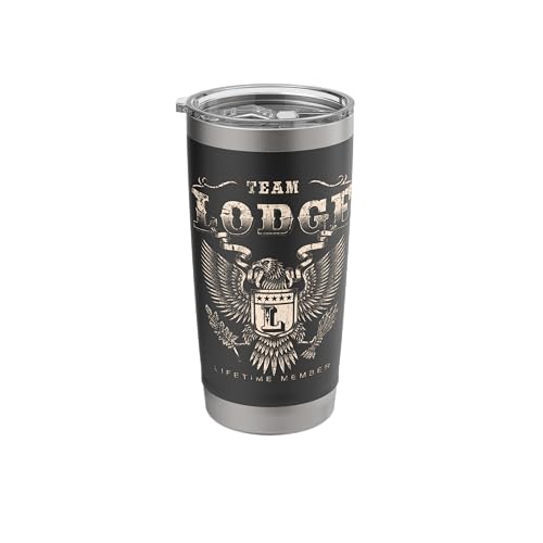 Team LODGE Lifetime Member Last Name Stainless Steel Insulated Tumbler