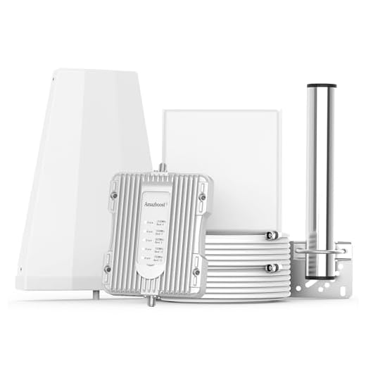 Amazboost Indoor A2 Cell Phone Signal Booster for Home,Supports 5,000 SQ FT Area,All U.S. Carriers - Compatible with Verizon, AT&T, T-Mobile, Sprint & More-FCC Approved 5G 4G 3G Cell Phone Booster