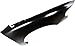 Evan Fischer Front Fender Compatible With 1997-2004 Buick Regal, Fits 1997-2005 Buick Century Primed Steel Passenger Side