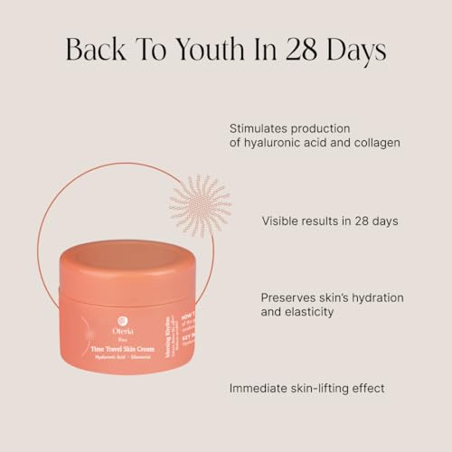 Image of Oteria Time Travel Skin Cream (12Gm) | Anti-Aging Cream For Women And Men | Reduce Wrinkle & Fine Lines | Skin Tightening Cream
