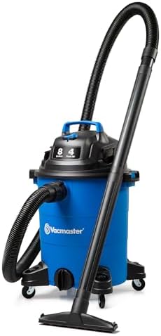 Vacmaster Blue Edition 8-Gallon* 4 Peak HP Wet/Dry Vacuum– VOC809...