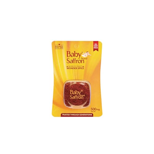Image of World's finest Wonder Spice BABY BRAND SAFFRON 500 MG, pure & Premium saffron for Every Dish.