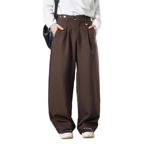 Pantalones chinos modernos para hombre en corte holgado casual