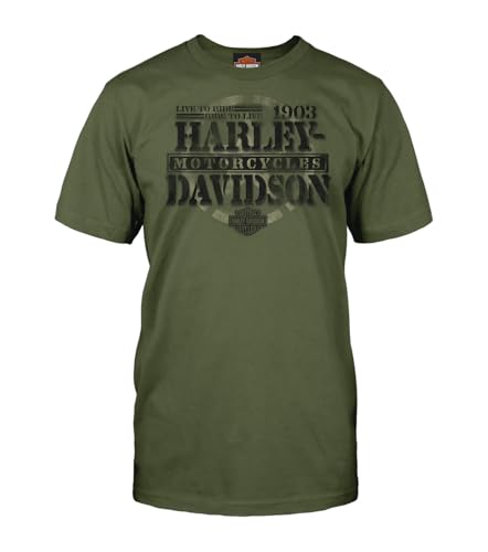 Harley-Davidson Military - Men's Graphic Short-Sleeve Tee - Overseas Tour