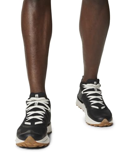 Columbia Mens Facet 75 Outdry Mid Waterproof Hiking Shoe, Black/Light Sand, 7.5