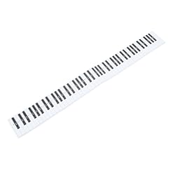 BESTonZON 3 Pcs 88 Clavier Pratique Autocollant Graphique Papier Clavier Carte Papier Couché Blanc Clavier Échelle Autocollant Piano Doigté Autocollant Clavier Papier De Formation Clavier - Les Beatles, Paul McCartney, John Lennon, RIngo Starr, George Harrison