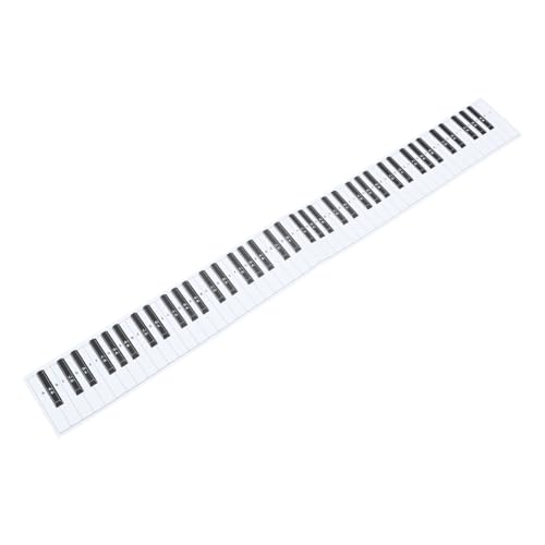 BESTonZON 3 Pcs 88 Clavier Pratique Autocollant Graphique Papier Clavier Carte Papier Couché Blanc Clavier Échelle Autocollant Piano Doigté Autocollant Clavier Papier De Formation Clavier - Les Beatles, Paul McCartney, John Lennon, RIngo Starr, George Harrison BESTonZON 3 Pcs 88 Clavier Pratique Autocollant Graphique Papier Clavier Carte Papier Couché Blanc Clavier Échelle Autocollant Piano Doigté Autocollant Clavier Papier De Formation Clavier