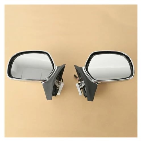 Espejo retrovisor para Goldwing 1800 con luz de giro integrada color cromo naranja 3