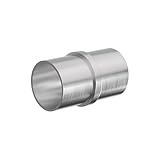 Railing Straight Connector for 1-11/16 inch Pipe, 304 Stainless Steel Stair Handrail System Hardware, Hand...