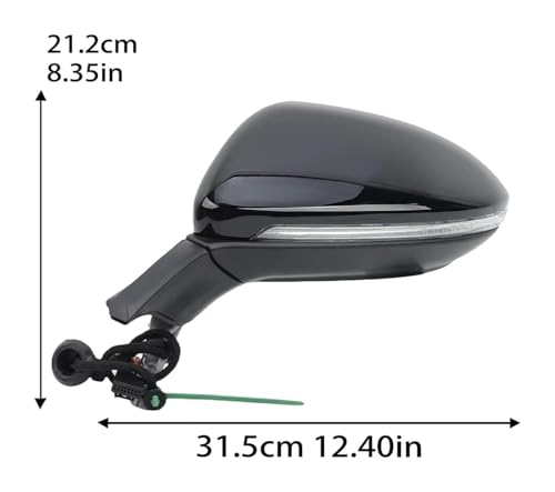 Rétroviseur cassé Golf 7 ? Remplacez le boîtier droit rabattable 9 broches - 3