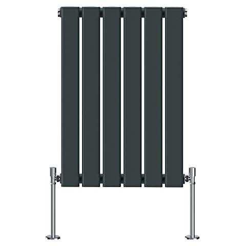 NRG Anthracite Horizontal Designer Radiator 600x408mm Cover