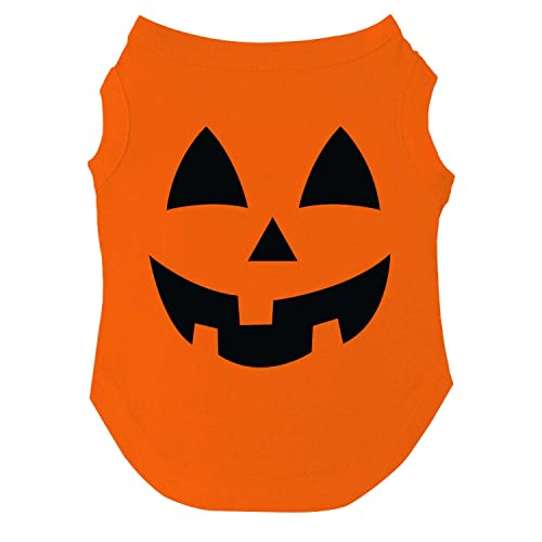 Jack-O-Lantern Halloween Dog Tee Shirt Sizes for Puppies, Toys, a...