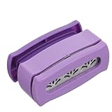 EXQUIMEUBLE クラフトパンチ 手帳用クリエイティブ紙パンチ ポータブルエッジパンチャー 紙 対応 カード作成用 ランダムカラー ランダムカラー