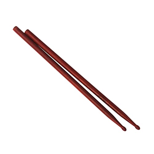 Baqueta para batería de madera roja marrón miniatura 1