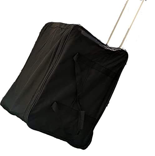 Valise trolley mobile au design soigné avec portant robuste pour les professionnels du textile