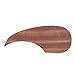 Guitar Pick Protector, PVC Good Compatibility Wood Grain Pattern Heavy Duty Acoustic Guitar Pickguard for Practice