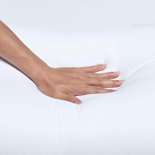Image of Restify Premium Microfiber Pillows Set of 4 | Soft Adjustable Pillow for Sleeping | Breathable, Hypoallergenic Pillow for Side, Back & Stomach Sleepers (16 x 24 Inches -White)