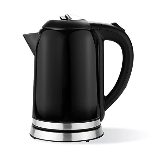 Bouilloire électrique en acier inoxydable double paroi de 2000W pour thé et café