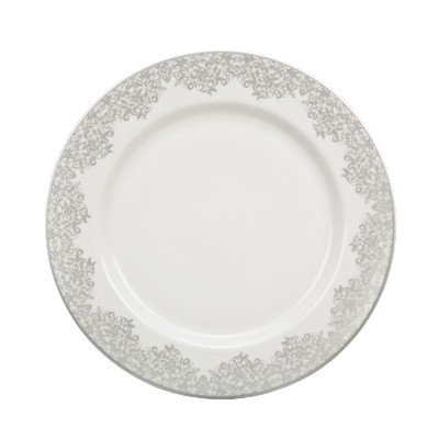 Monsoon Filigree Silver Dinner Plate