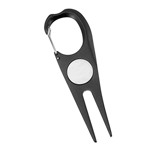 ifundom Golf Divot Tool Portable Fork for Turf Repair Durable Design Easy to Carry Golf Accessory for Lawn Maintenance Present for Golfers
