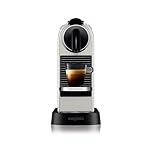 Nespresso Citiz Coffee Machine by De'Longhi for Original Coffee Pods, Italian Inspired Espresso, Quality Coffee, Starter Capsule Set Included, EN167.W, White